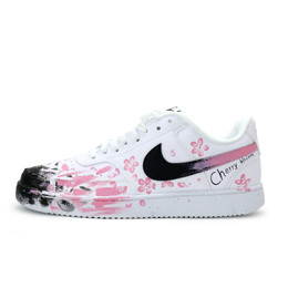 Nike Кроссовки Court Vision 1 мужские низкие розово-черные, цвет Pink dh2987-101（team1037-樱落粉笺） | pink