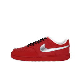Nike Кроссовки Court Vision Flame Frost Star, модные универсальные низкие скейтерские мужские красно-серебристые, цвет Red dh2987-101（team694-烈焰寒星) | red