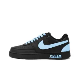 Nike Кроссовки для скейтбординга Court Vision Dream Tang устойчивые к истиранию и скольжению низкие унисекс голубые небесно-голубые, цвет Sky Blue dh2987-002(team1358-梦棠） | sky blue