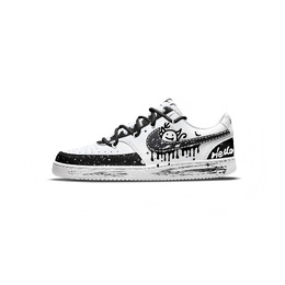 Nike Кроссовки Court Vision 1 Little Black Demon противоскользящие износостойкие низкие унисекс черно-белые, цвет Black White dh2987-101（team958-小黑恶魔） | black white