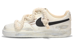 Nike Кроссовки Court Vision 1 Low Top мужские бежево-желтые экрю, цвет Ecru dh2987-101(teamfour-男款浸染黄) | ecru