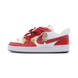 Nike Кроссовки Court Borough 2 Unisex низкие красно-белые, цвет Red White dv5456-131（team609-喜结良辰4.0） | red white