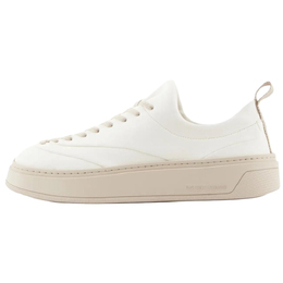 Emporio Armani Низкие кеды мужские экрю, цвет Ecru em002327af16669u0011 | ecru