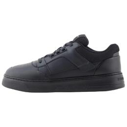 Emporio Armani Низкие скейтерские кроссовки мужские черные em002855af18018mz312
