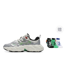 Fila Кроссовки Fern 2 Fern 2.0 мужские бело-серебристые, устойчивые к истиранию, легкие и дышащие, низкие повседневные (с подарком), цвет White Silver (Gift Included) f12m531101fgs | white silver (gift included)