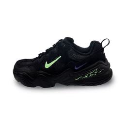 Nike Тех Хера устойчивые к истиранию низкие кеды унисекс черные зеленые фиолетовые, цвет Black Green Purple fj9532-101(team1386-星迹) | black green purple