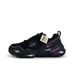 Nike Тех Хера Фантом Пурпур Пионер Амортизирующие, Износостойкие Низкие Повседневные Кроссовки Унисекс - Черные, цвет Black fj9532-101（team1361-幻紫先锋） | black