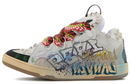 Lanvin Кроссовки Curb Graffiti fm-skrk11-stud-p2200m2