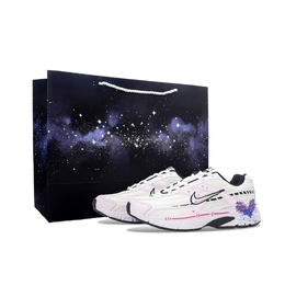 Nike Инициатор Беговые кроссовки Унисекс Низкие Белый/Розовый/Синий, цвет White/Pink/Blue fq6873-101（team646-桃气心跳） | white/pink/blue