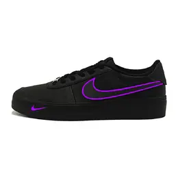 Nike Скользоустойчивые, износостойкие, легкие низкие скейтерские кроссовки унисекс Court Shot фиолетового цвета, цвет Purple fq8146-001（team885-墨影紫霞） | purple