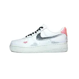 Nike Air Force 1 нескользящие низкие скейтерские кроссовки мужские белый - белый, цвет White hf0729-001(team240-反转小怪兽） | white