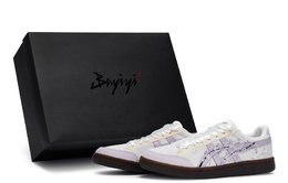 Onitsuka Tiger Advanti Кроссовки для скейтбординга Унисекс Лоу-топ Фиолетово-белые, цвет White Purple 1183b799-101(team80-樱岛浅紫s-box) | white purple