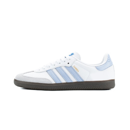 Adidas Самба ОДЖ Немецкие армейские кроссовки Унисекс Лоу-топ Белый - Белый Синий, цвет White Blue b75806(team676-海盐) | white blue