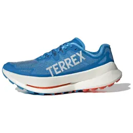 Adidas Террекс Агравик Спид противоскользящие износостойкие низкие трейловые кроссовки мужские сине-серые Пульс Блю/Светло-серые/Полуударные оранжевые ih0979 | pulse blue/light gray/semi-impact orange