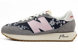 New Balance NB 237 Антискользящие и износостойкие дышащие низкие кроссовки унисекс бежево-розовые экрю, цвет Ecru ms237sc(team肆-米粉花卉a) | ecru