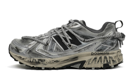 New Balance Кроссовки NB 410 с амортизацией, противоскользящей подошвой, износостойкие, дышащие, низкие, повседневные, унисекс, серебристо-черные, цвет Silver Black mt410kr5(team162-银翼) | silver black