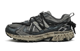New Balance Нью Баланс 410 амортизирующие противоскользящие износостойкие дышащие низкие кеды для бега унисекс черный серебристый, цвет Black Silver mt410kr5(team162-废土) | black silver