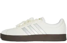 Adidas VL COURT 2.0 нескользящие лоу-топ скейтбордские кроссовки унисекс Moon White, цвет Moon White id6015(team648-月银霜白） | moon white