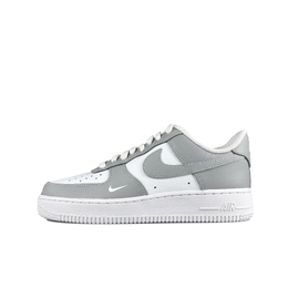 Nike Air Force 1 White Ink Elegance Антискользящие износостойкие низкие скейтбордские кроссовки унисекс серый белый, цвет Gray White hm9483-001(team619-白墨逸韵) | gray white