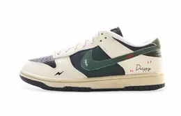 Nike Винтажные вест-кост слайп-резистент кроссовки с амортизацией и устойчивостью к истиранию мужские черно-зеленые, цвет Black Green ib4620-141(team889-复古西海岸) | black green