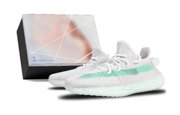 Adidas Yeezy Boost 350 V2 Low Top повседневные кроссовки унисекс белый - белый (с коробкой), цвет White (Box) hq6316(team372-绿色星海s-box） | white (box)