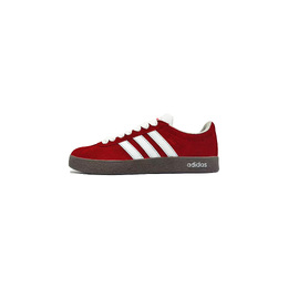 Adidas Унисекс скейтборд кроссовки низкие красные с белым, цвет Red hq1802（team1130-朱颜诗韵） | red