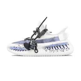 Adidas Yeezy Boost 350 V2 BNK Dusk Frost Blue кроссовки низкие на утолщенной подошве унисекс синий цвет Twilight Frost Blue, цвет Twilight Frost Blue hq6316(team40-暮色霜蓝) | twilight frost blue