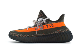 Adidas Yeezy Boost 350 V2 устойчивые к истиранию низкие кеды унисекс серо-оранжевые, цвет Gray Orange hq7045(team1271-椰子哥特） | gray orange