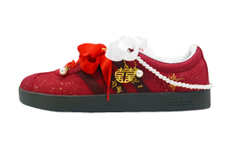 Adidas Армейские кеды VL COURT 2.0 Один на сто тысяч Унисекс Красные, цвет Red js3003(team42-男女同款万里挑一) | red