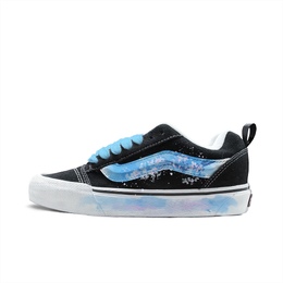 Vans Knu Skool устойчивые к истиранию низкие скейтерские кроссовки унисекс голубой - небесно-голубой, цвет Sky Blue vn0009qc6bt1(team613-粉蓝樱梦) | sky blue