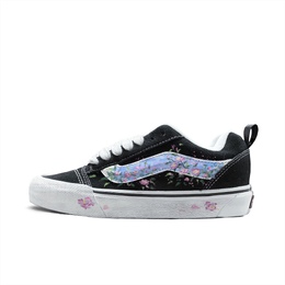 Vans Knu Skool устойчивые к истиранию низкие скейтбордские кроссовки унисекс голубые — светло-голубые, цвет Light Blue vn0009qc6bt1(team613-玫瑰绘语) | light blue