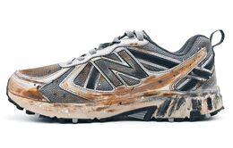 New Balance Нью Баланс 410 V5 амортизирующие износостойкие дышащие низкие кроссовки для бега унисекс черный - черный, цвет Black mt410kr5(team418-生锈) | black