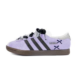 Adidas Городские устойчивые к истиранию низкие немецкие армейские кеды унисекс черно-фиолетовые, цвет Black Purple jr6342(team134-库洛少女) | black purple