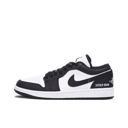 Баскетбольные кроссовки Air 1 Vintage Men Low-Touch Black White Jordan 553558-132（team384-超凡蜘蛛侠a黑白) | black/white