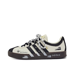 Adidas Низкие армейские кеды VL COURT 2.0 Германия устойчивые к истиранию унисекс черно-белые, цвет Black White ji0497(team1388-墨影蝶踪) | black white