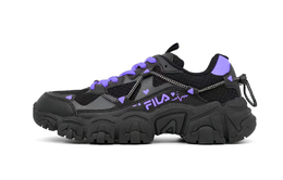 Fila Флюидные фиолетовые ночные штормовые низкие кеды унисекс черные, цвет Black 1jm02570h_001（team103 -紫夜疾风） | black