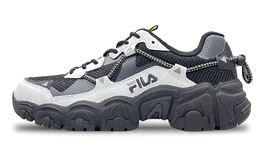Fila Беговые нескользящие износостойкие дышащие кеды унисекс черно-бело-серые, цвет Black White Gray 1jm01248-001(team1120-极空漫步) | black white gray