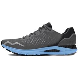 Under Armour Ховр Соник 6 устойчивые к истиранию низкие повседневные беговые кроссовки мужские серо-голубые, цвет Gray Blue 3026121-109 | gray blue