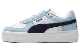 Puma Классические женские кроссовки Ca Pro 'Белое серебристое небо' в цвете белый-серебристо-серый-морская синева, цвет Puma White-Silver Gray-Marine Blue 380190-21 | puma white-silver gray-marine blue