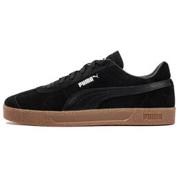 Puma Кроссовки Club Low Top для скейтбординга унисекс черно-белые, цвет Black/White 401514-01 | black/white