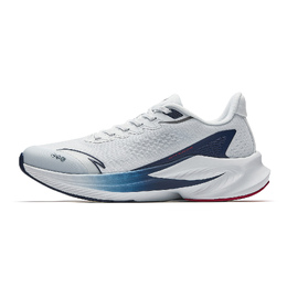 Anta Амортизирующие износостойкие низкие кеды для бега мужские Grass White Gray Night Blue - Grass White Gray/Night Blue-1, цвет Grass White Gray/Night Blue-1 912535511-1 | grass white gray/night blue-1