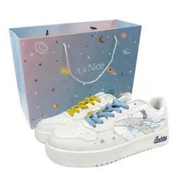 Anta Кроссовки Life Collection унисекс низкие бело-сине-желтые - разноцветные синий и желтый, цвет Mismatched Blue Yellow 912518001q-2(team10-海炫流星) | mismatched blue yellow