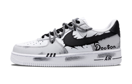 Nike Air Force 1 Night Rider противоскользящие износостойкие низкие скейтбордские кроссовки мужские черно-белые темный ночной рыцарь, цвет Dark Night Knight cw2288-111(team244-暗夜骑士) | dark night knight