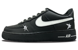 Кроссовки Nike Air Force 1 с амортизацией, износостойкие низкие скейтерские унисекс черные, цвет Black cw2288-001(team1071-黑白先锋) | black
