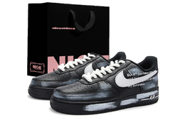 Кроссовки Nike Air Force 1 с амортизацией, износостойкие низкие скейтерские унисекс черно-белые, цвет Black White cw2288-001(team1326-诀别书xbox) | black white