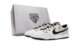 Nike Скользоустойчивые износостойкие низкие скейтерские кроссовки Dunk Unisex бежевые, цвет Beige dd1391-100(team717-禅风丝影) | beige