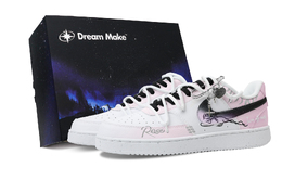 Nike Кроссовки Court Vision 1 мужские низкие черно-бело-розовые, цвет Black White Pink dh2987-101(team683-邮寄玫瑰-粉-黑礼盒） | black white pink