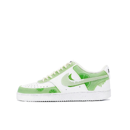 Nike Кроссовки Court Vision 1 мужские низкие зелёно-белые с жёлто-зелёным, цвет Yellow Green dh2987-110（team309-柠檬派qd） | yellow green