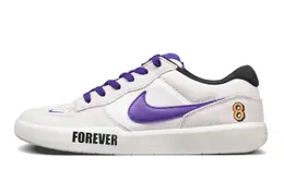 Nike Скейтерские кеды SB Force 58 устойчивые к истиранию низкие унисекс светло-серые фиолетовые, цвет Light Gray dv5477-006(team65-曼巴信仰8/24同款) | light gray