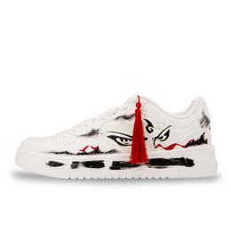 Anta Кроссовки Life Collection с противоскользящей подошвой и утеплением для мужчин черно-бело-красные, цвет Black White Red 912518001q-2 (team618-魔童蜕变） | black white red